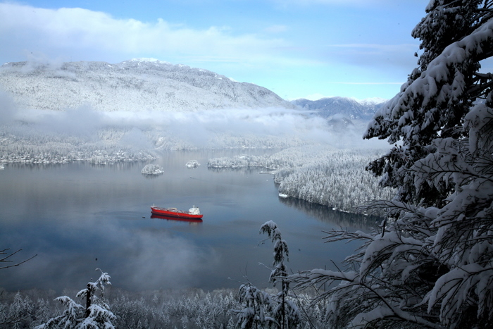 加拿大雪景