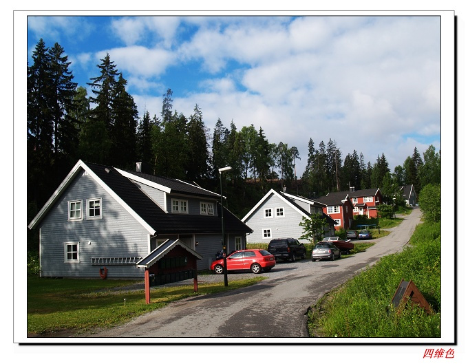 北欧的民居摄影图片】挪威风光旅游摄影