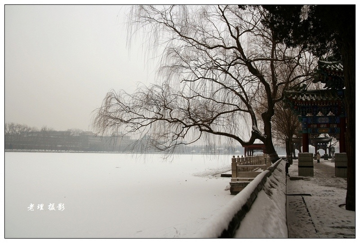 【拍北京的雪景2摄影图片】天安门--北海纪实