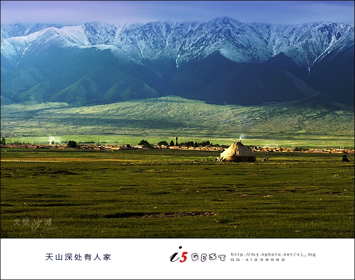 【天山深处有人 家摄影图片】新疆哈密巴里坤风光摄影_孟戈摄影作品