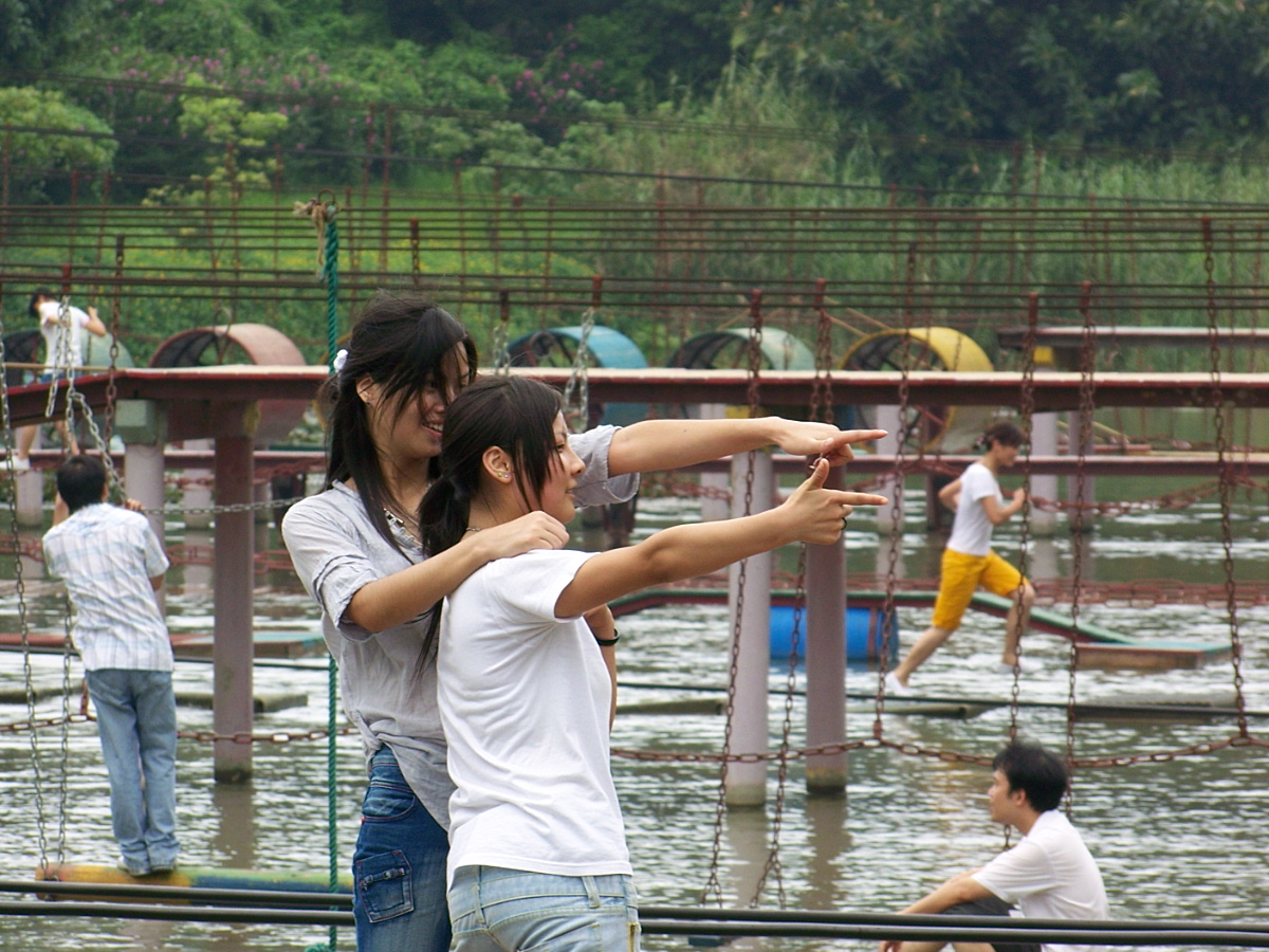 【笑翻天乐园(抓拍)摄影图片】丹水坑风景旅游区风光