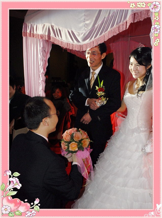 【新婚典礼之:特殊的交接仪式摄影图片】长沙
