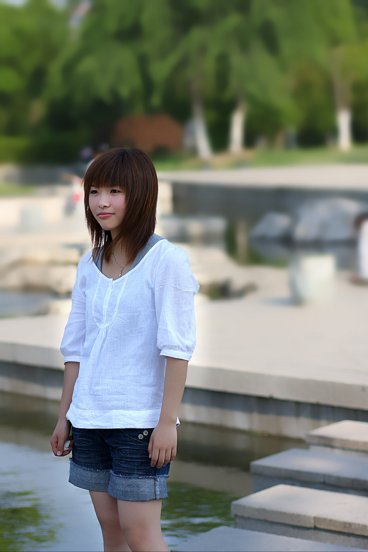 婷婷玉立