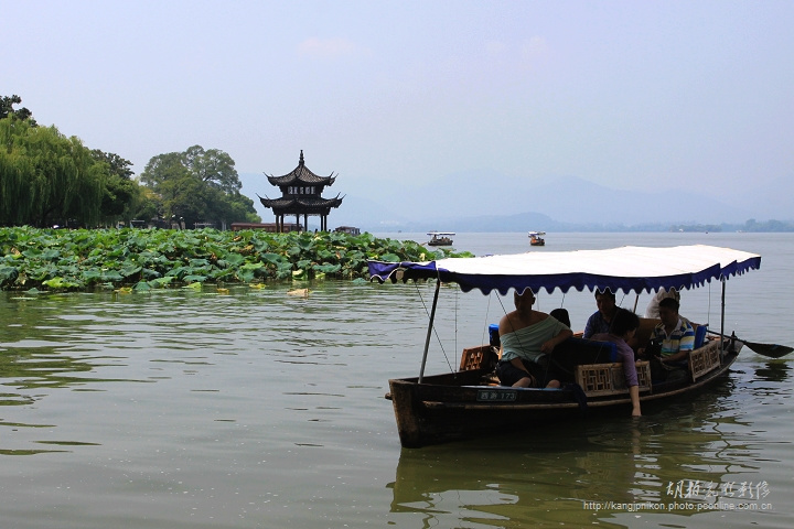 【西湖·游船摄影图片】杭州西湖风光旅游摄影