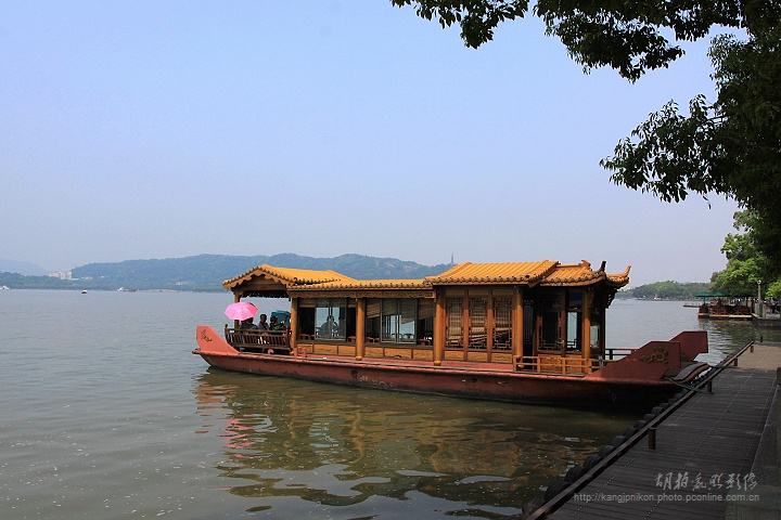 【西湖·游船摄影图片】杭州西湖风光旅游摄影