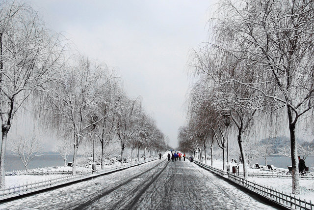 【杭州雪景摄影图片】杭州西湖周边风光摄影