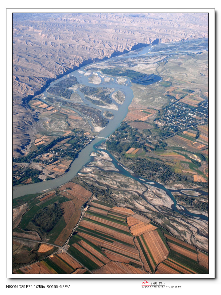 【航拍---新疆伊犁)--1摄影图片】中国新疆伊犁