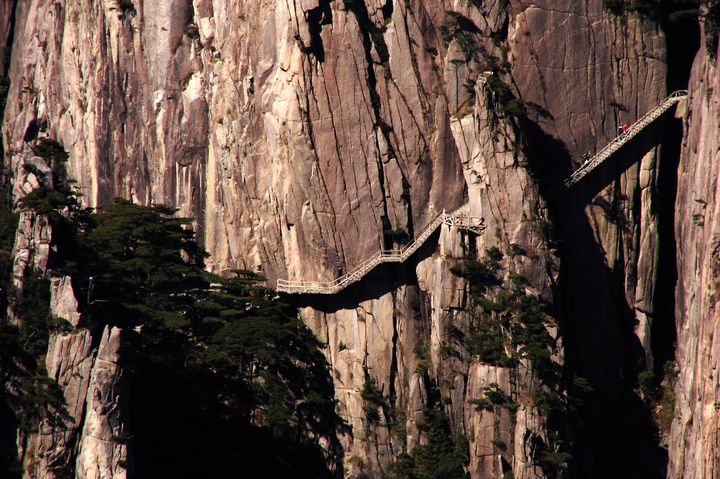 黄山归来之三.山路崎岖