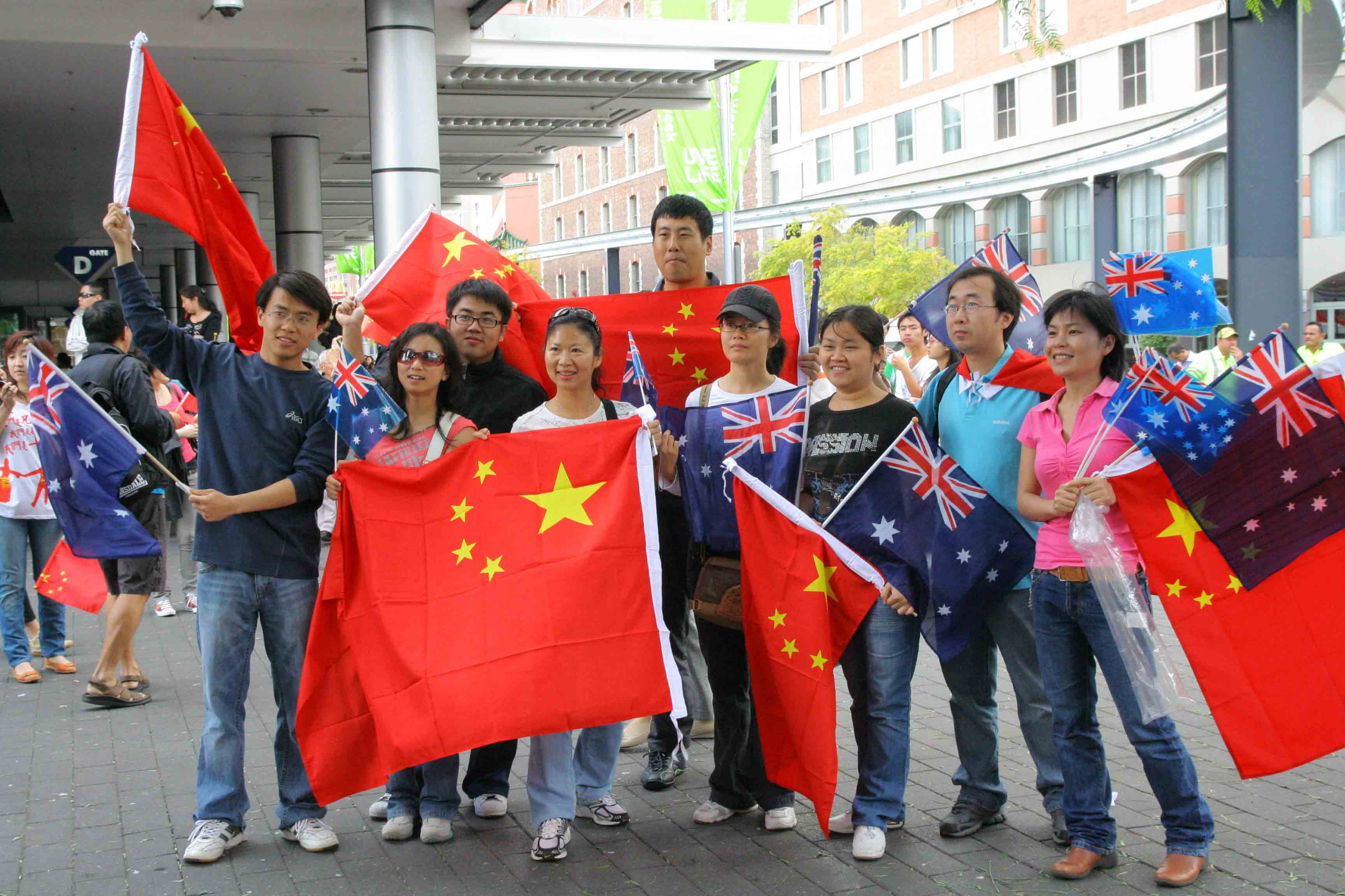 【爱国游行(悉尼)摄影图片】悉尼纪实摄影_沙_太平洋