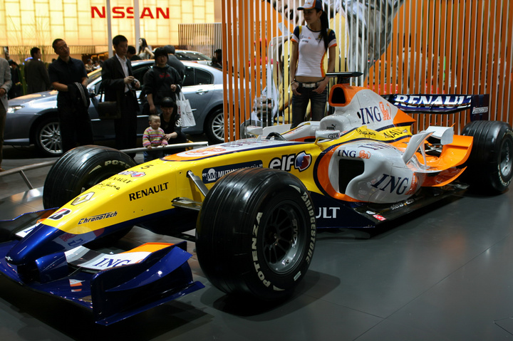 2008北京车展(雷诺f1赛车)