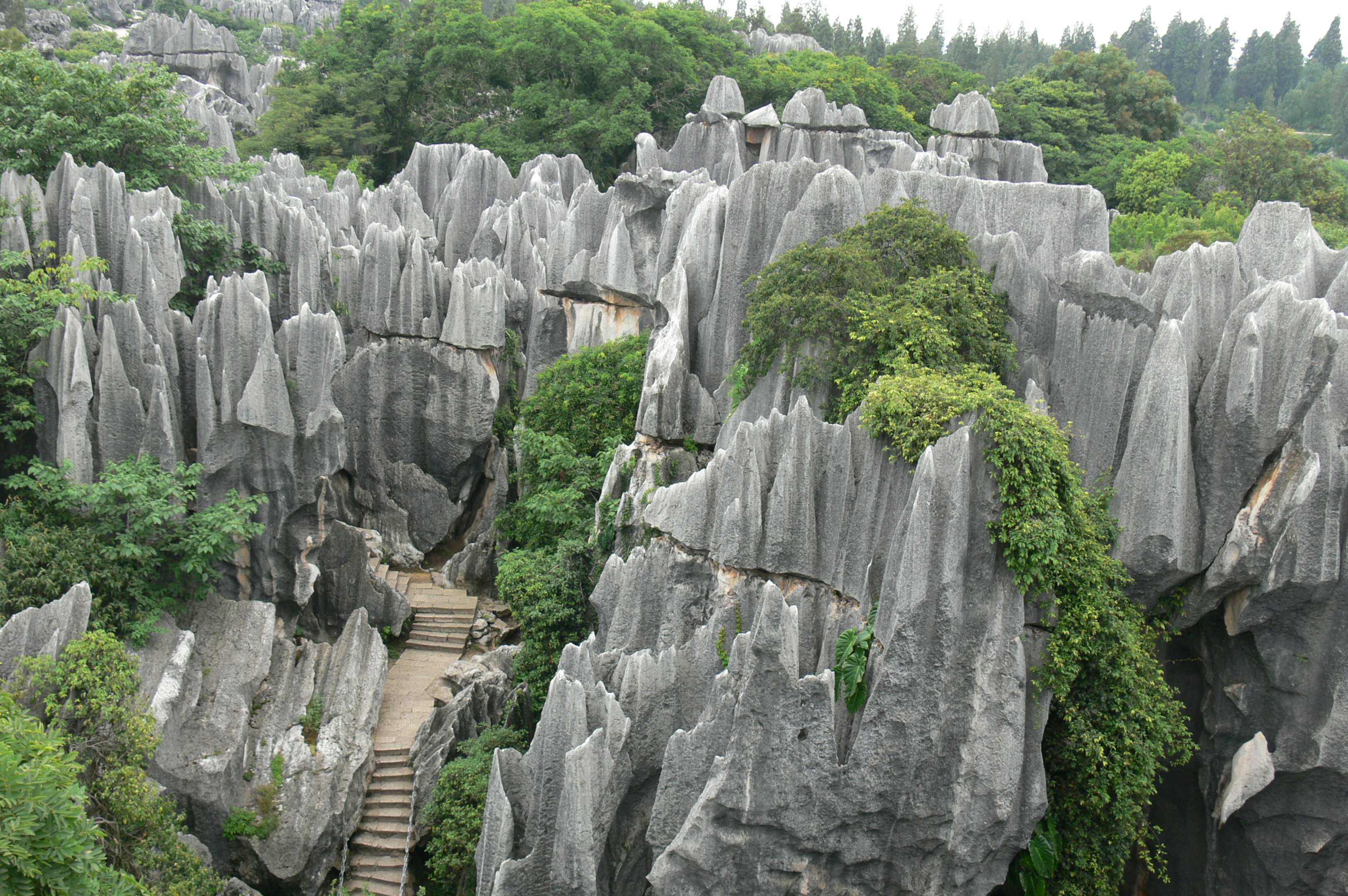 云南石林风景名胜旅游景点摄影作品