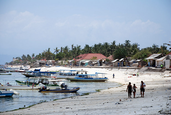 【巴厘岛之一:小渔村摄影图片】巴厘岛外海的