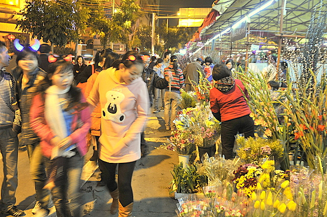 牛年逛花市