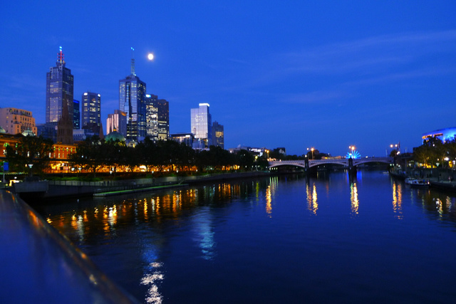 【雅拉河(yarra river)两岸风光摄影图片】墨尔本风光