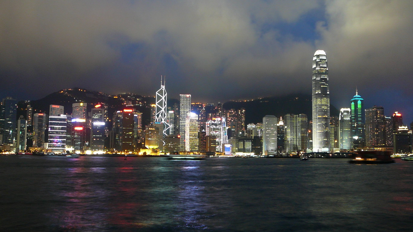 【香港的夜晚摄影图片】香港尖沙嘴风光旅游摄