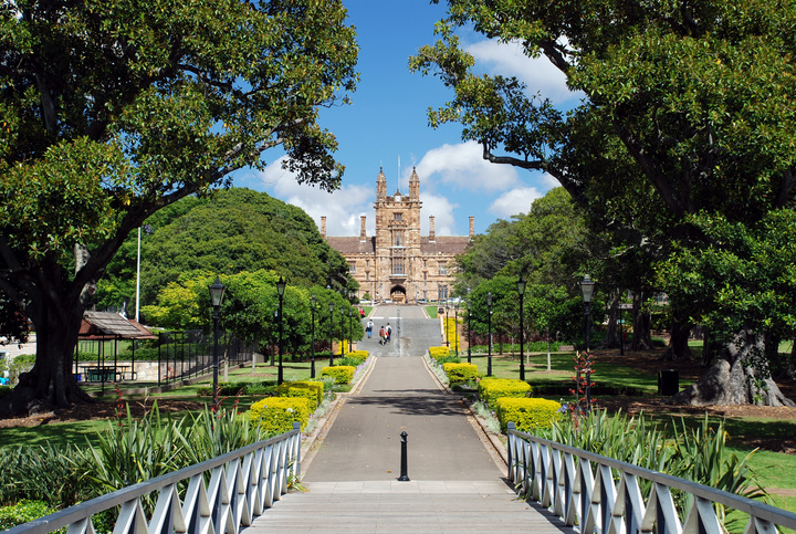 【美丽的悉尼大学摄影图片】悉尼大学风光旅游