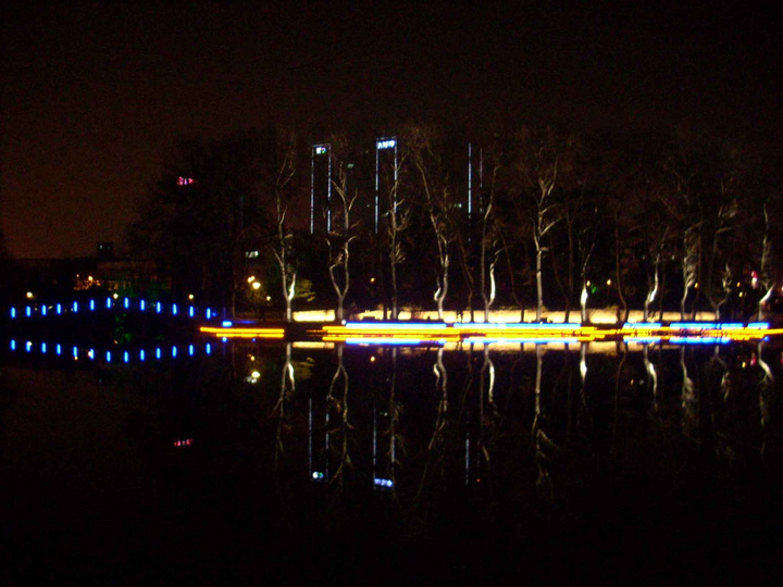 常州红梅公园夜景