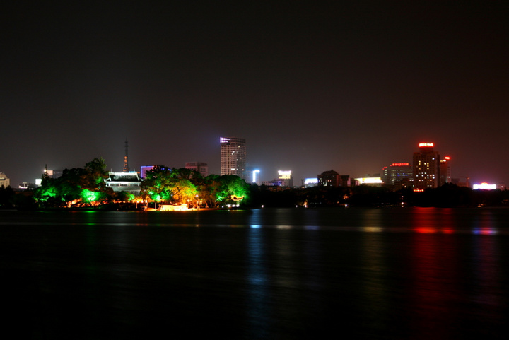 嘉兴南湖夜景 (共p)