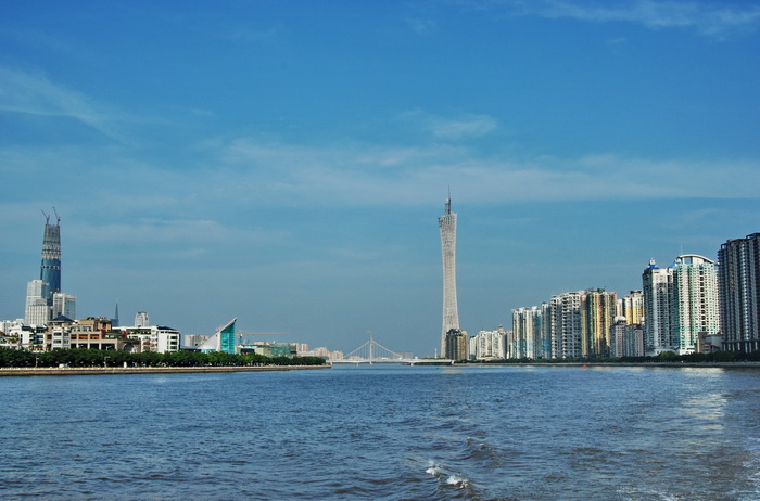 广州珠江沿岸风光和景点