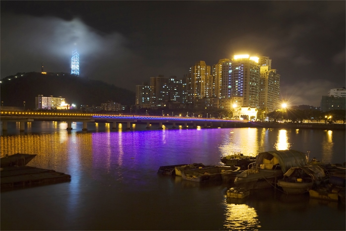 【香州夜景摄影图片】珠海风光摄影_风雨潇湘_太平洋