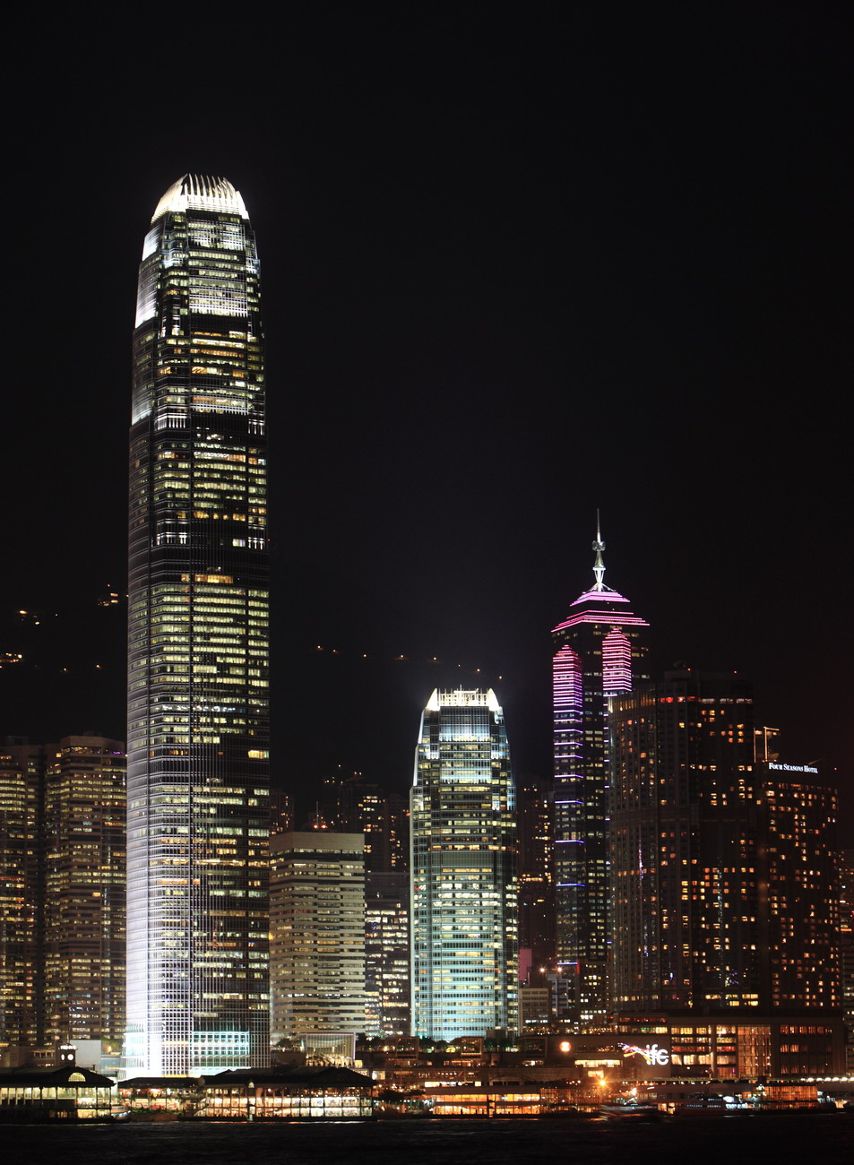 东方之珠(香港夜景)