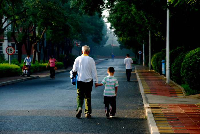 上学路上