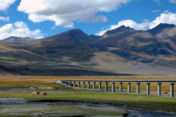 青藏铁路沿线风光究竟有多美 答案在这里！