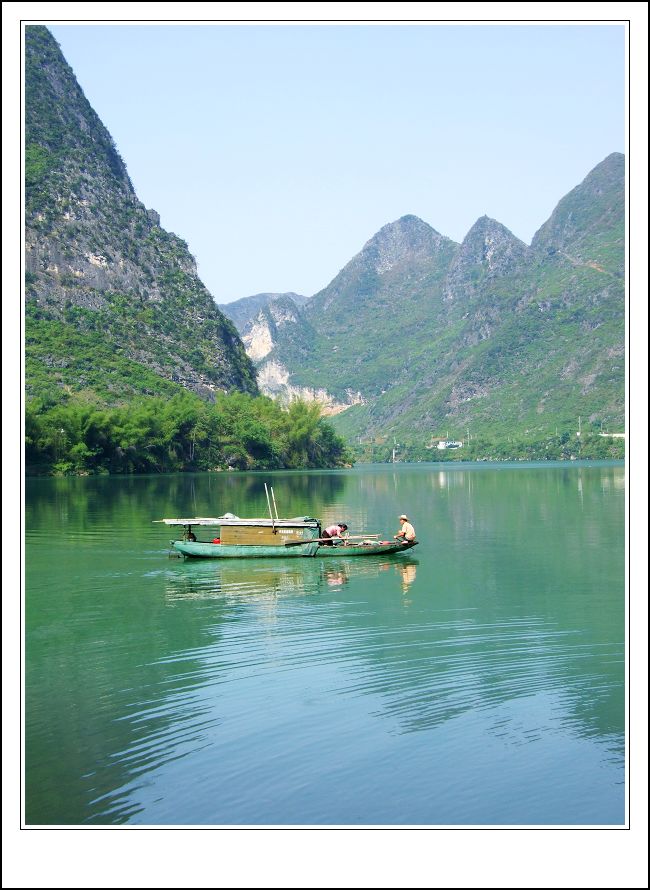 红水河风光