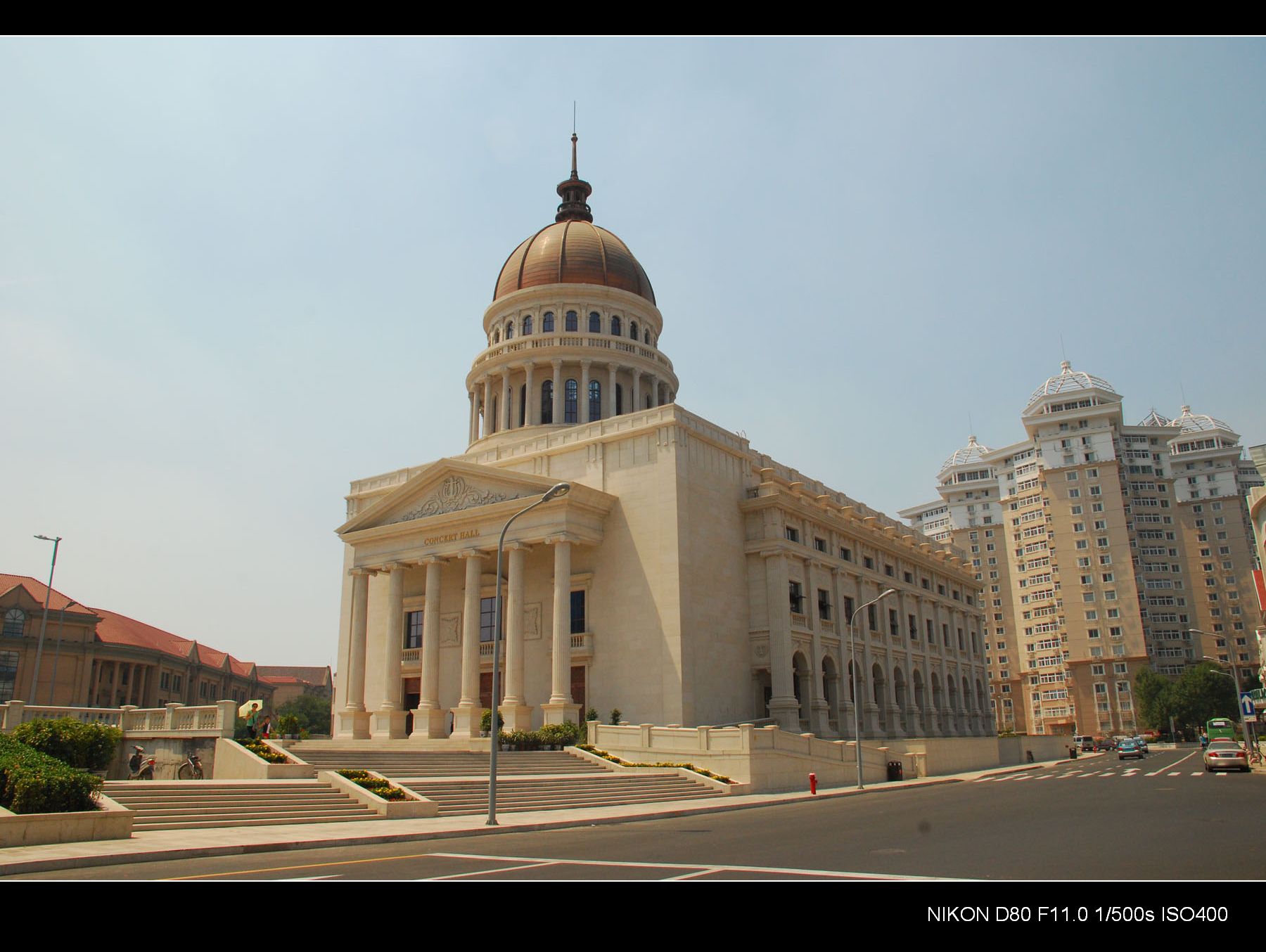 重建后的小白楼音乐厅