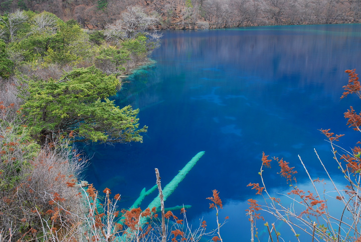 九寨沟的水