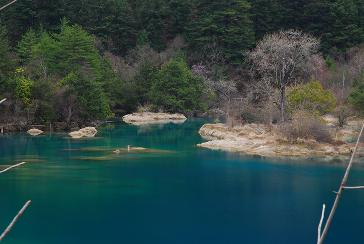 九寨沟的水