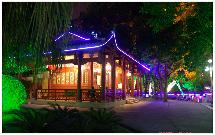 【福州西湖夜景摄影图片】福建省福州市风光旅