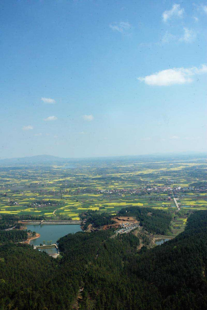 白兆山风光