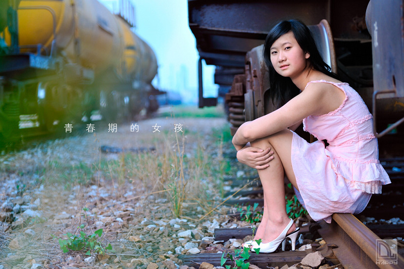 青春期的女孩