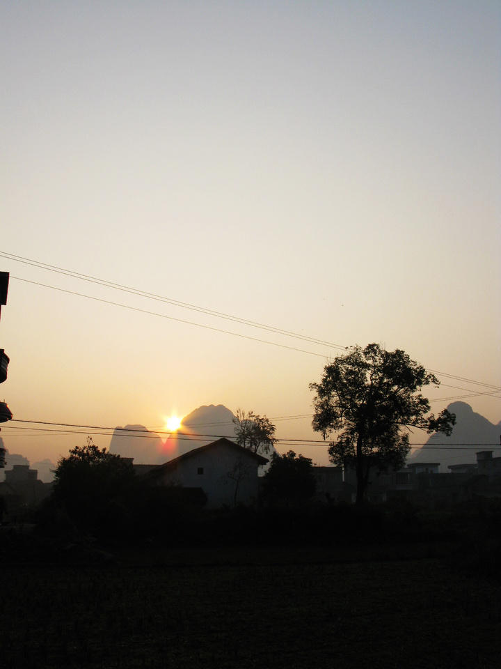 家乡的早晨