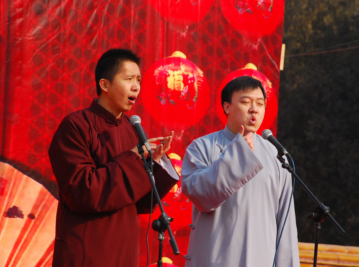 【感受老北京庙会的故事摄影图片】北京地坛公