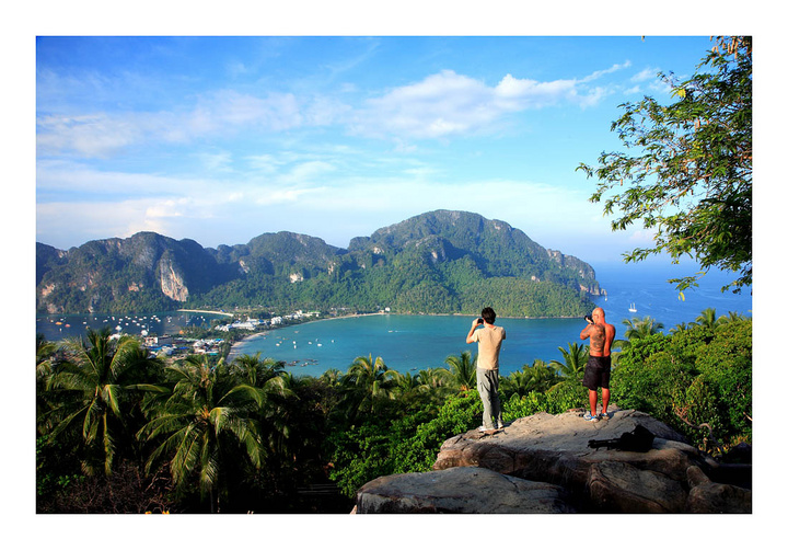【美丽的泰国普吉皮皮岛摄影图片】皮皮岛风光