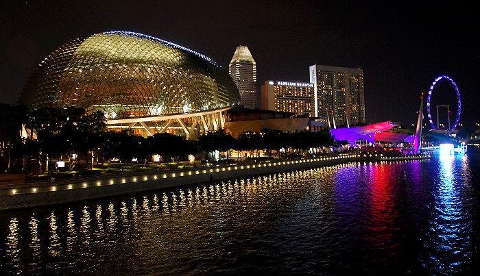 【新加坡河随拍(含克拉码头)--新加坡游记第5辑