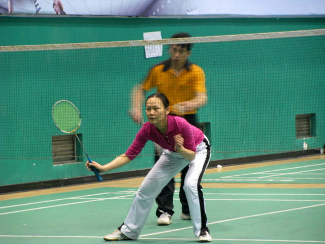 【2010年运动成都李宁杯业余羽毛球比赛摄影