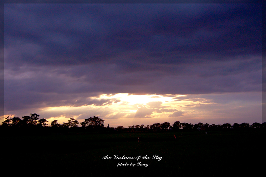 【the vastness of the sky】