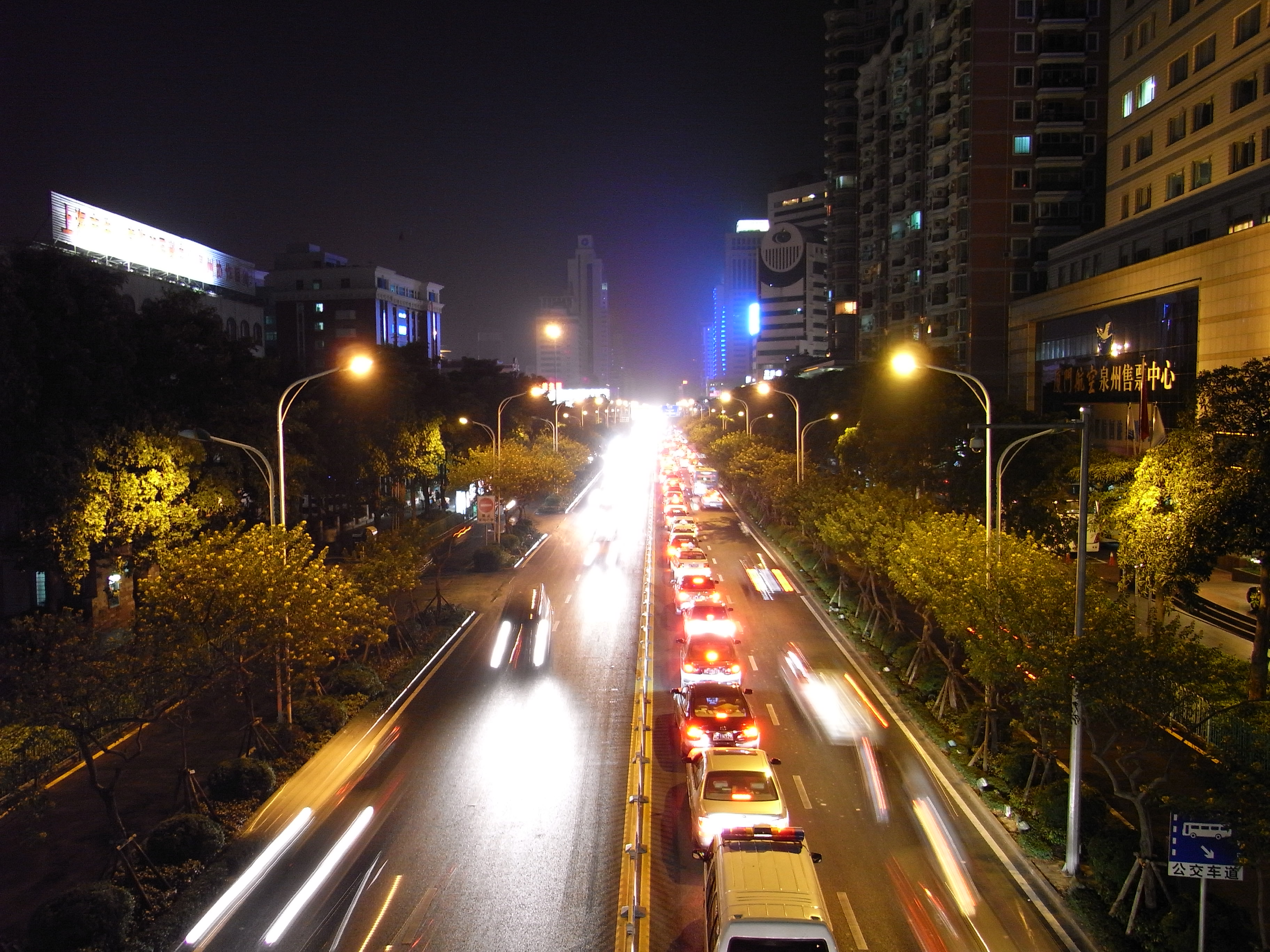 凌晨夜景
