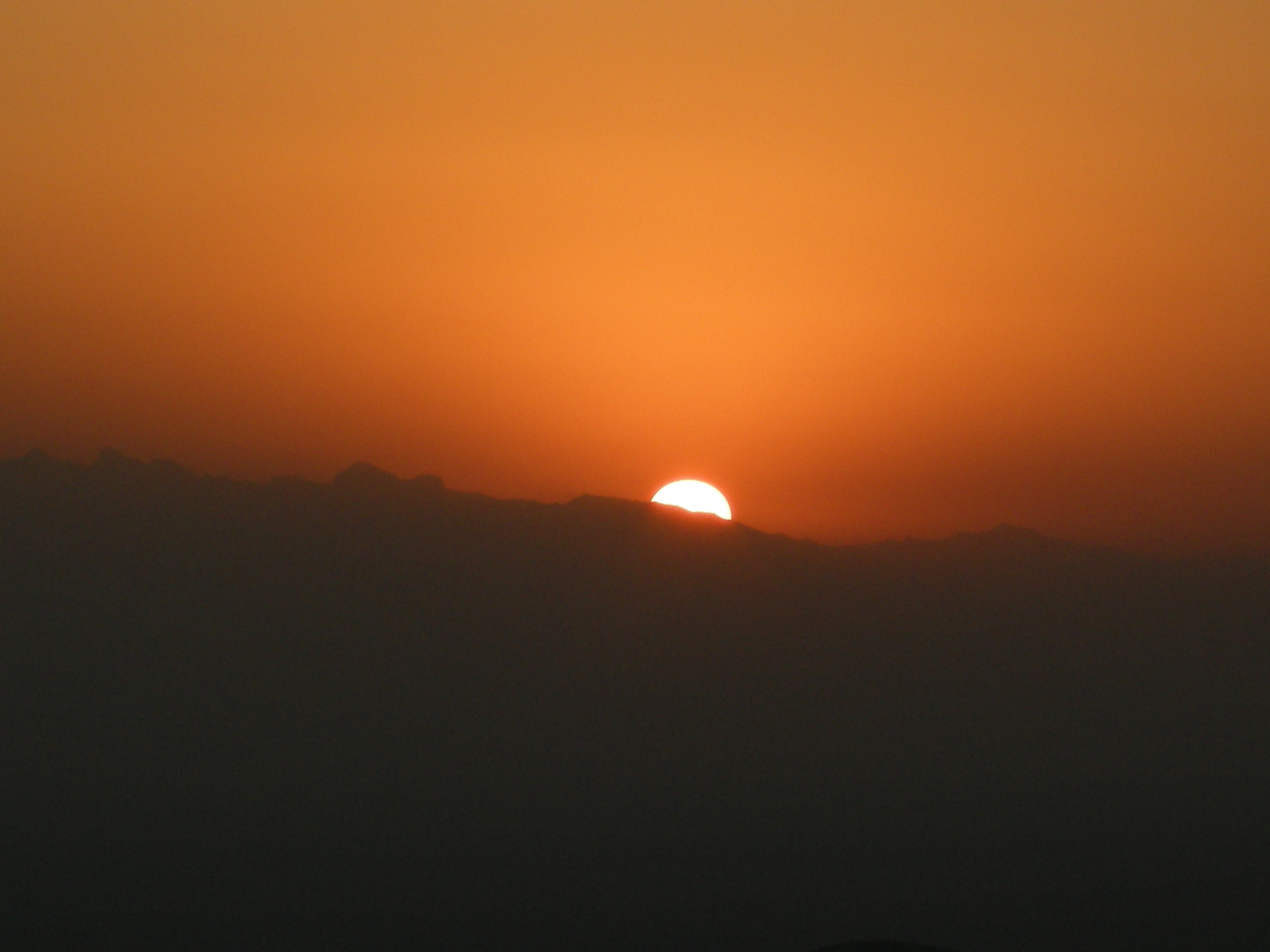 日落西山