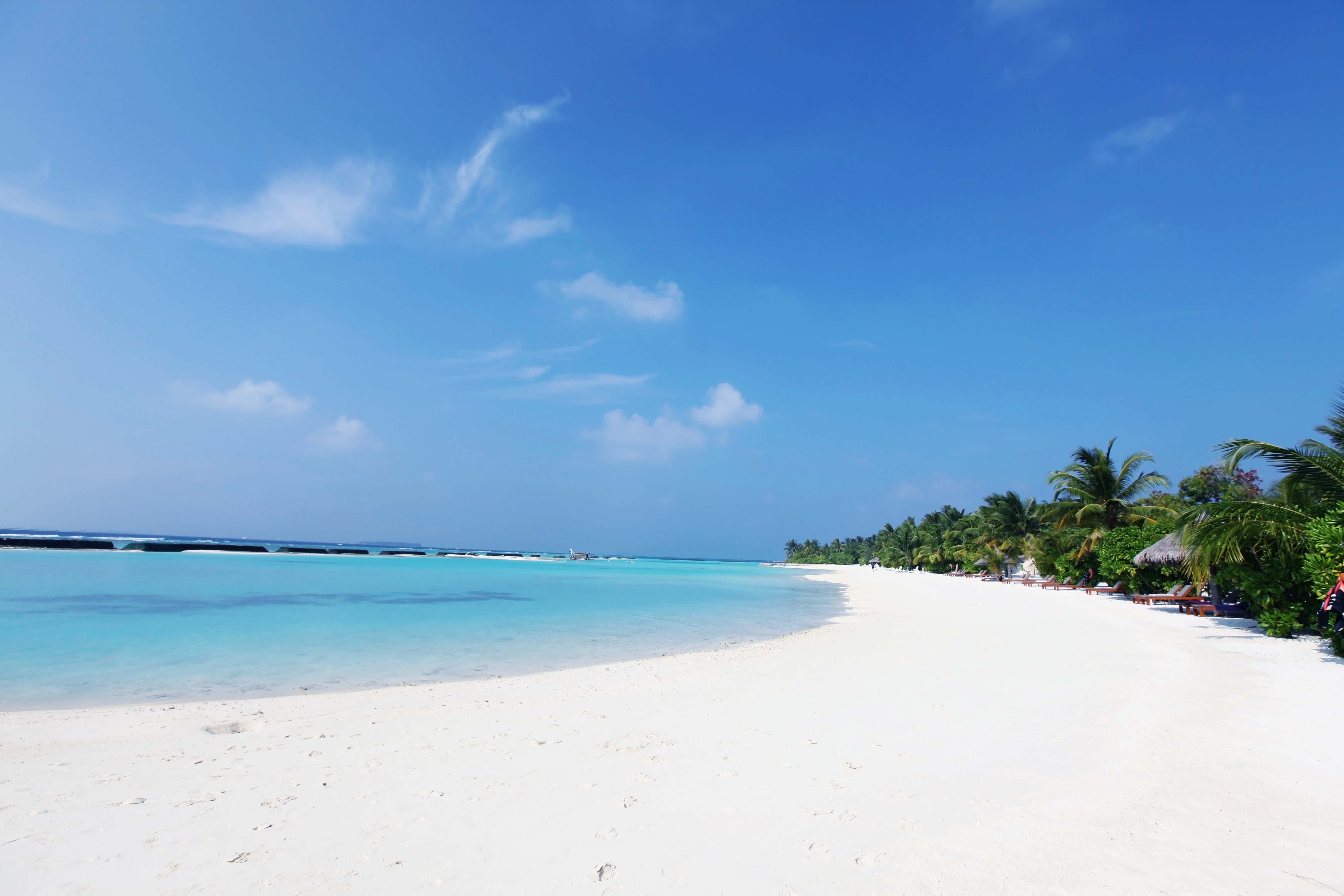 马尔代夫群岛高清风景桌面壁纸-壁纸图片大全