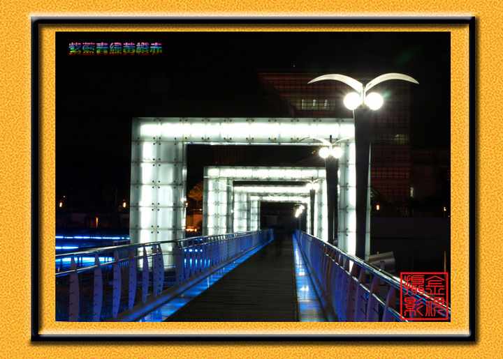 【灯桥摄影图片】广东省东莞市政广场风光摄影