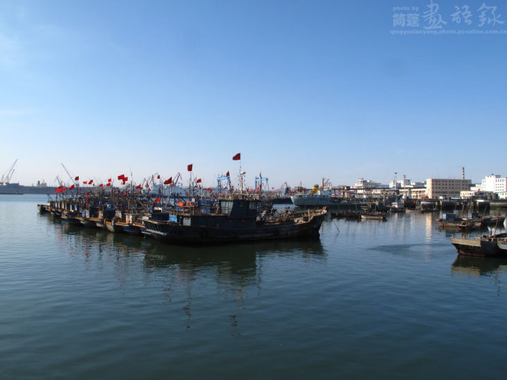 【正月渔港摄影图片】大连湾生活摄影_简蓬_太平洋网