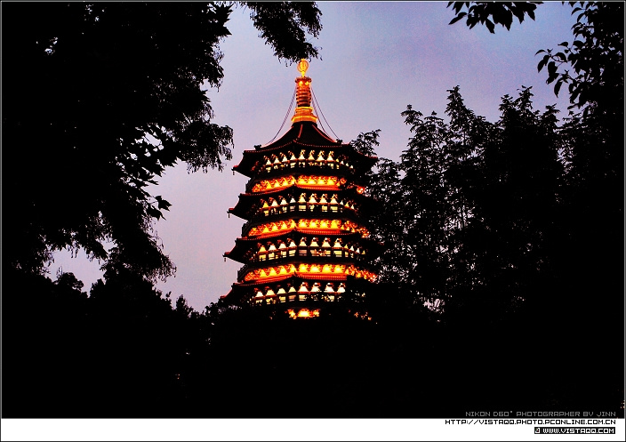 【雷峰塔·六和塔摄影图片】杭州风光旅游摄影