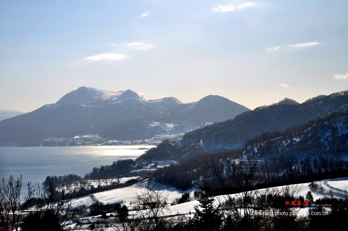 雪国北海道(洞爷湖及沿途雪景)