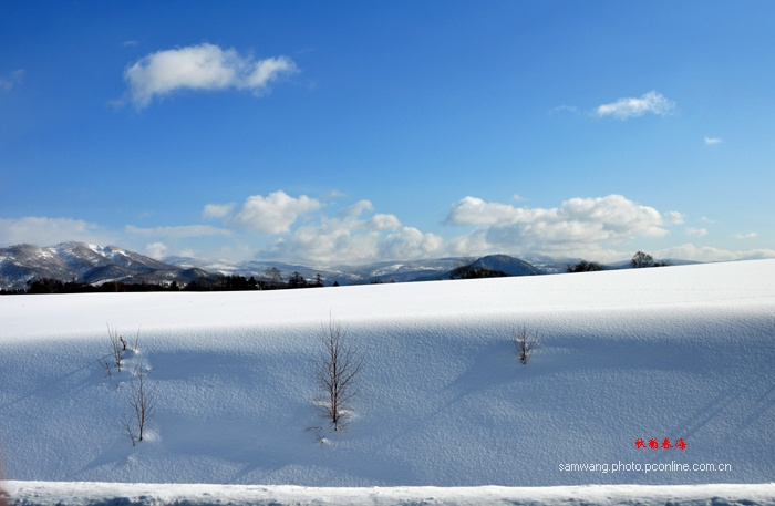 雪国北海道(洞爷湖及沿途雪景)