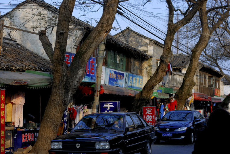 【松江老街摄影图片】松江中山西路纪实摄影_有福的人