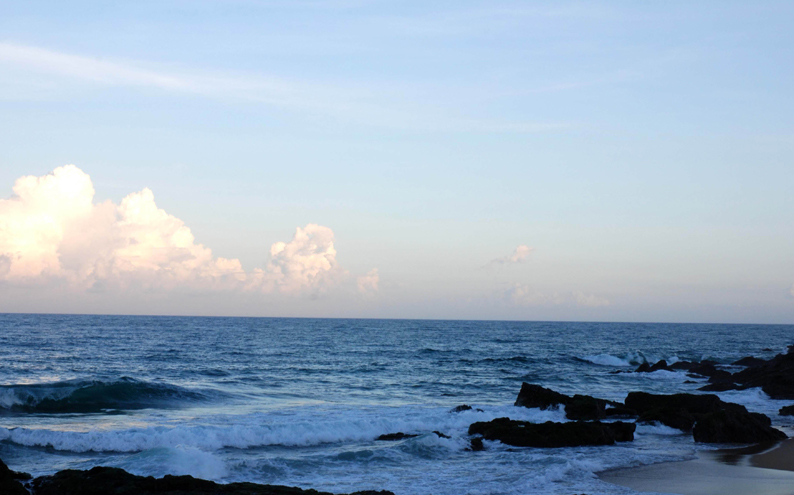 【黄昏*大海摄影图片】博鳌风光摄影_情影不离_太平洋